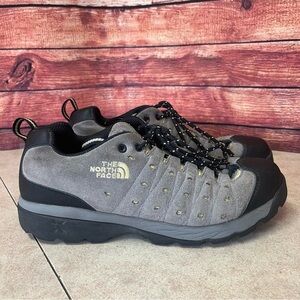 The North Face Grey & Black Women's Trail Hiking Boot Shoes